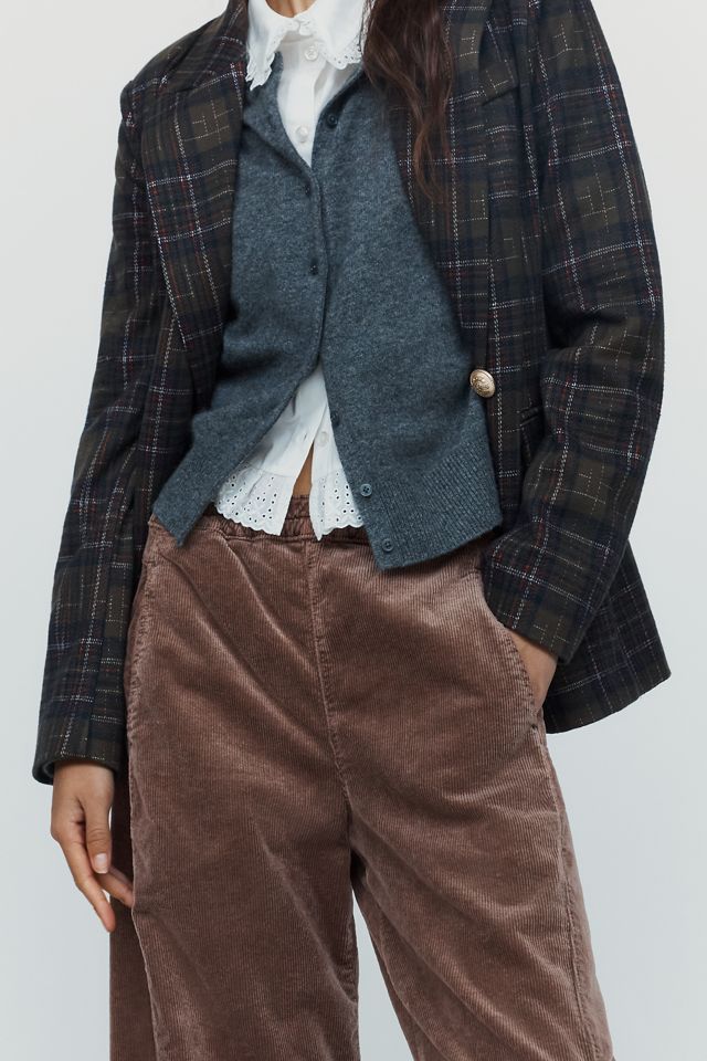 Pilcro Izzie Relaxed Corduroy Pull-On Barrel Pants #1