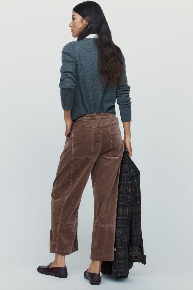 Pilcro Izzie Relaxed Corduroy Pull-On Barrel Pants #3