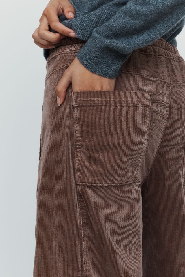 Pilcro Izzie Relaxed Corduroy Pull-On Barrel Pants #4