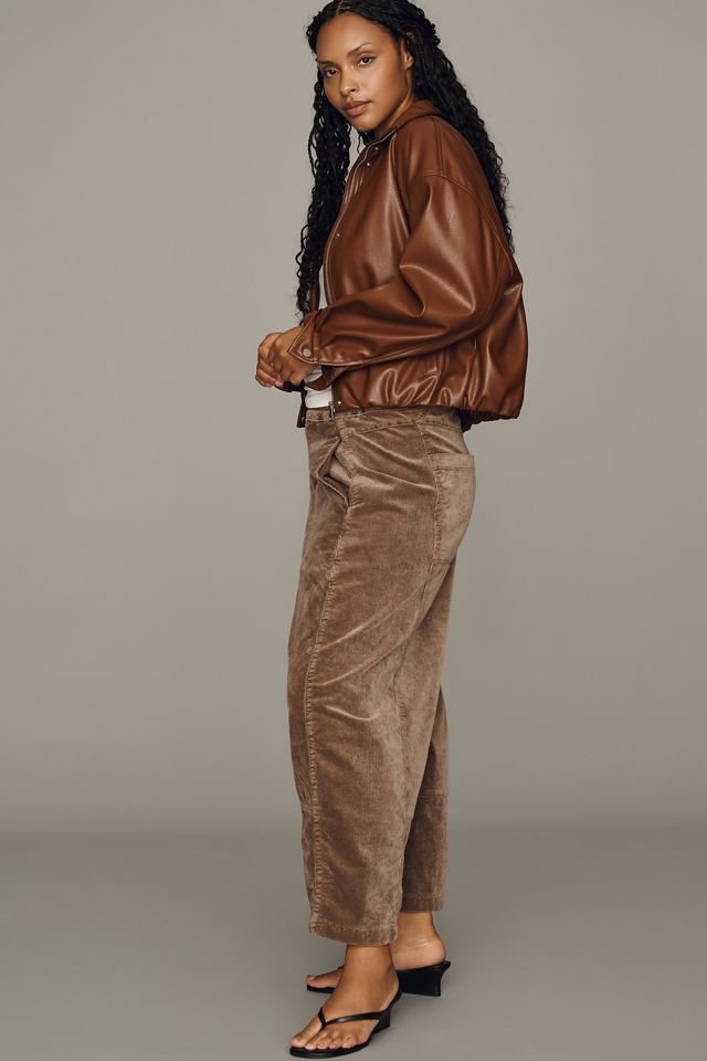 Pilcro Izzie Relaxed Corduroy Pull-On Barrel Pants #7