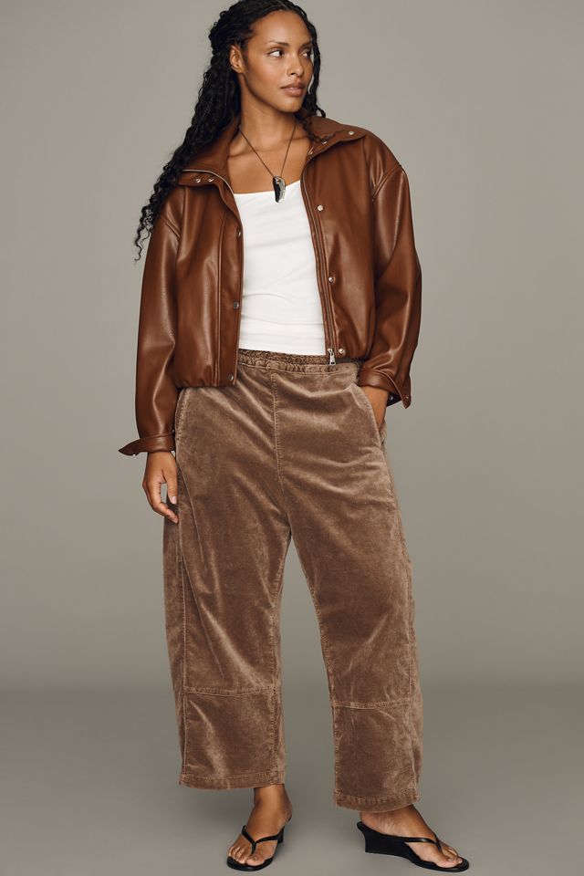 Pilcro Izzie Relaxed Corduroy Pull-On Barrel Pants #5