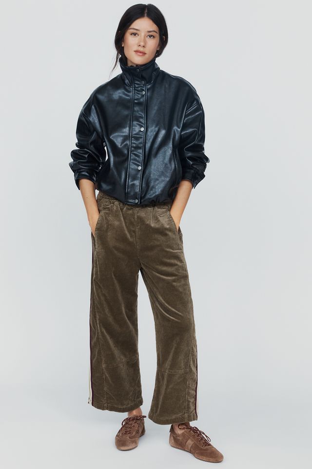 Pilcro Izzie Relaxed Corduroy Pull-On Barrel Pants #1
