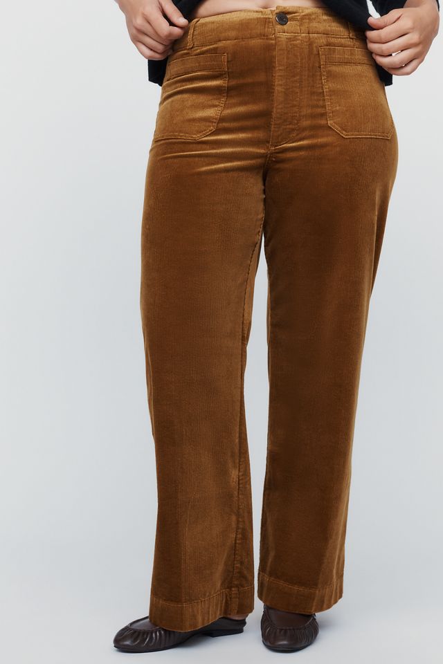 Maeve Colette Corduroy Full Length Wide Leg Pants #5
