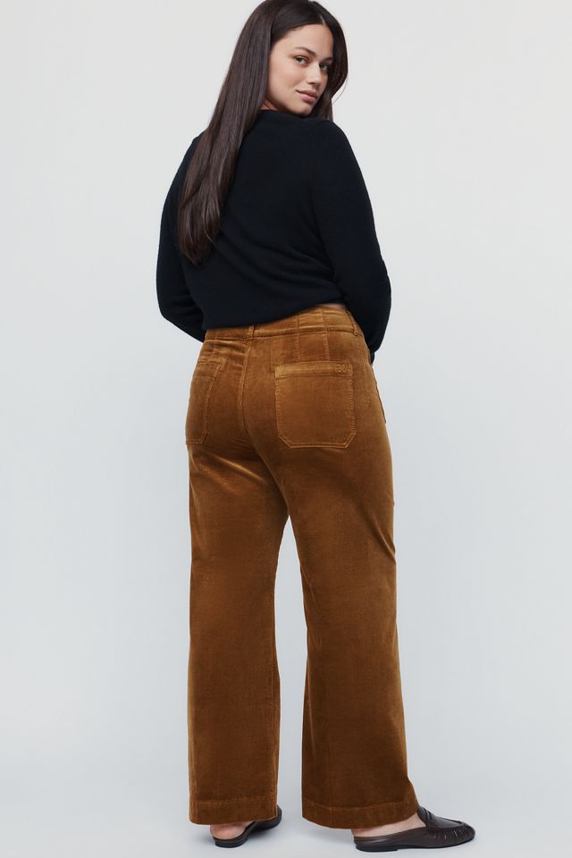 Maeve Colette Corduroy Full Length Wide Leg Pants #6