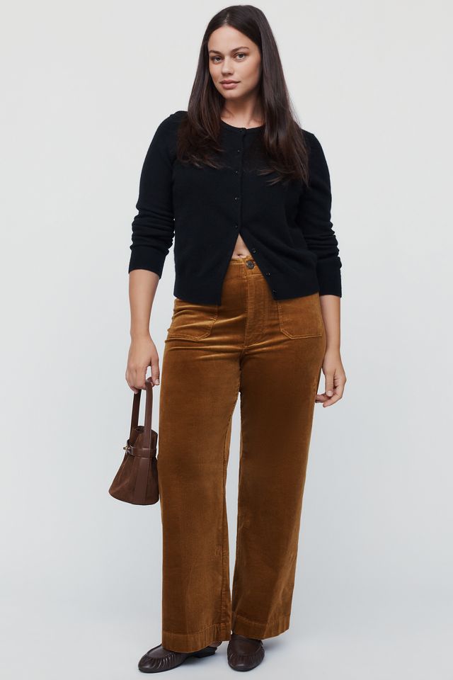 Maeve Colette Corduroy Full Length Wide Leg Pants #4