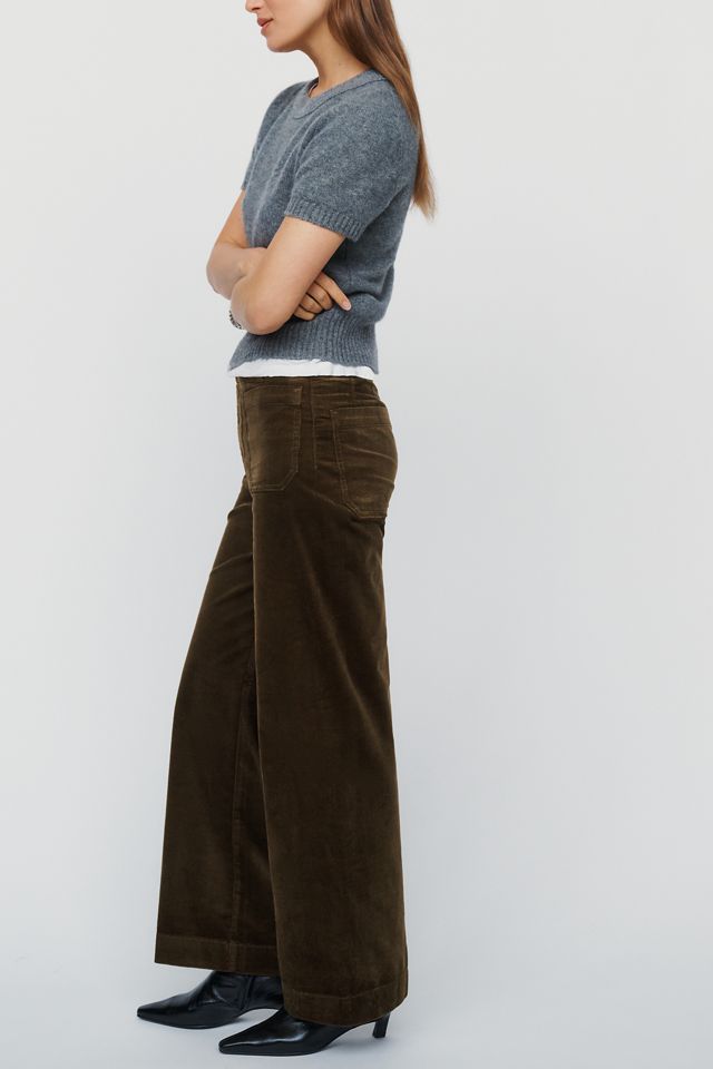 Maeve Colette Corduroy Full Length Wide Leg Pants #1