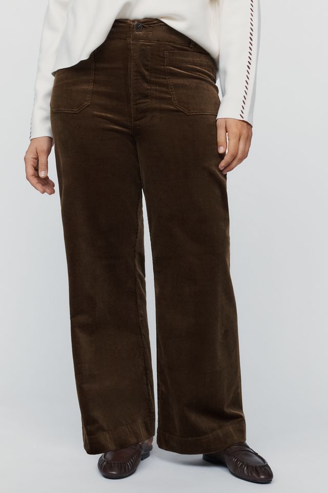 Maeve Colette Corduroy Full Length Wide Leg Pants #6