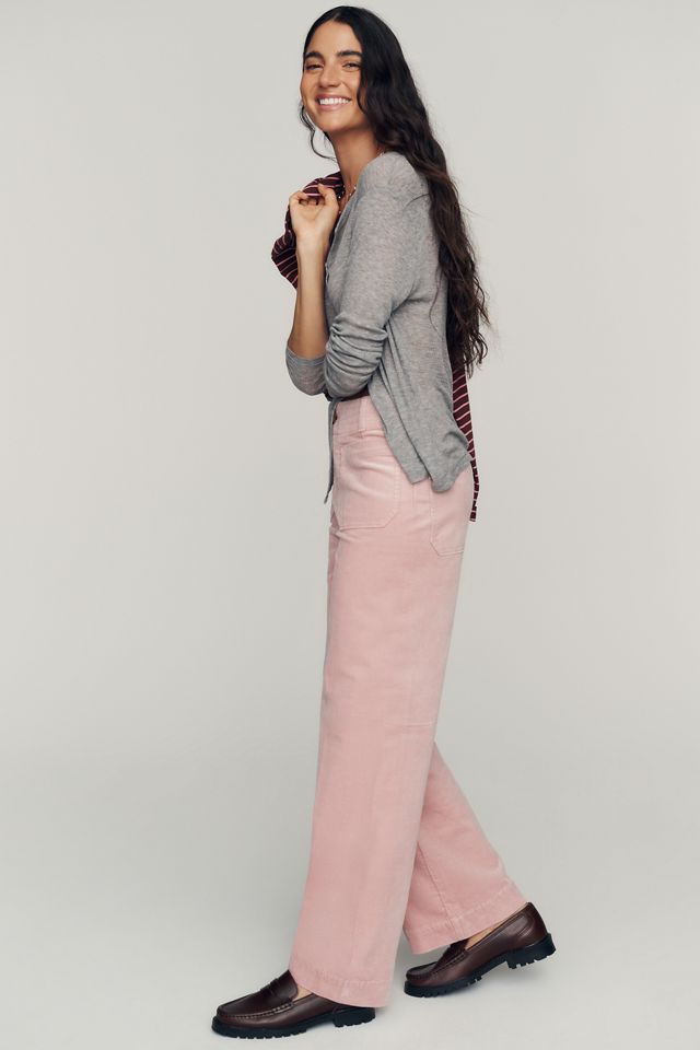 Maeve Colette Corduroy Full Length Wide Leg Pants #4