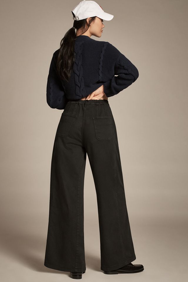 Pilcro Relaxed Elastic-Back Wide-Leg Pants #2