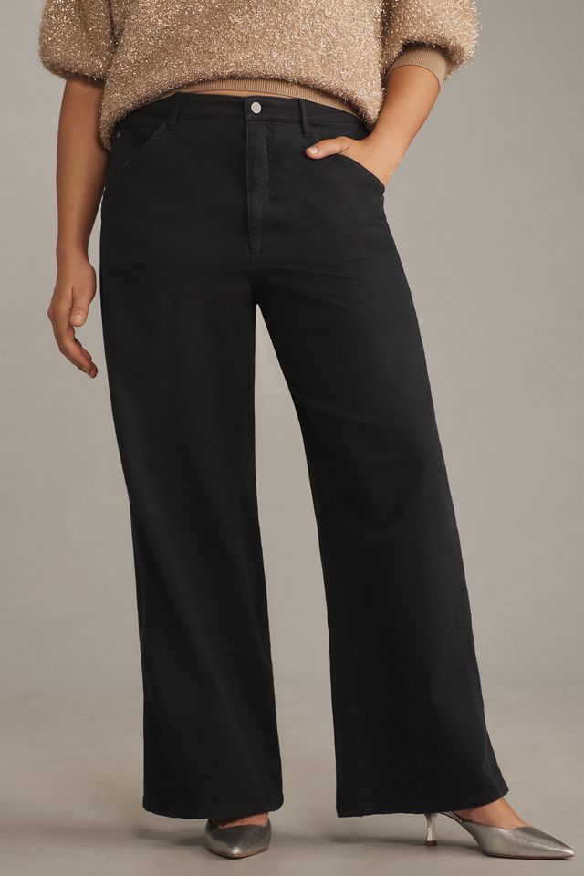 Pilcro Relaxed Elastic-Back Wide-Leg Pants #5