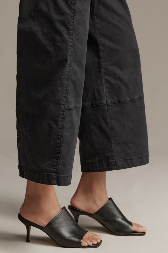The Izzie Relaxed Pull-On Barrel Pants by Pilcro: Twill Edition #4