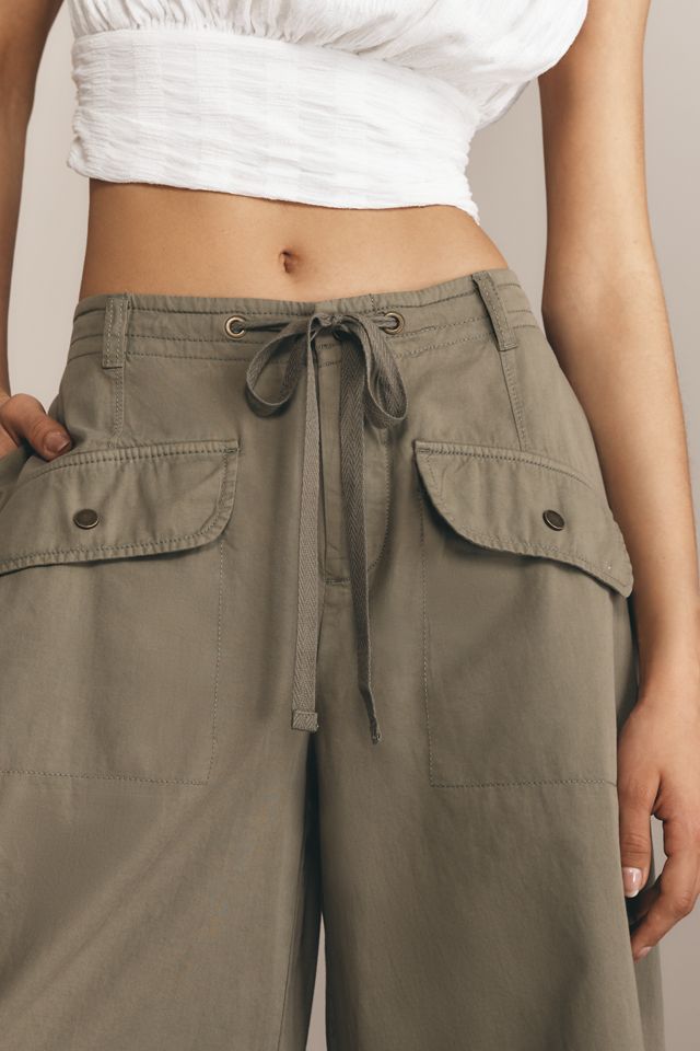 By Anthropologie Slouchy Wide-Leg Pants #3