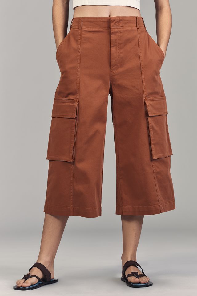 Maeve Cargo Long Bermuda Shorts #1