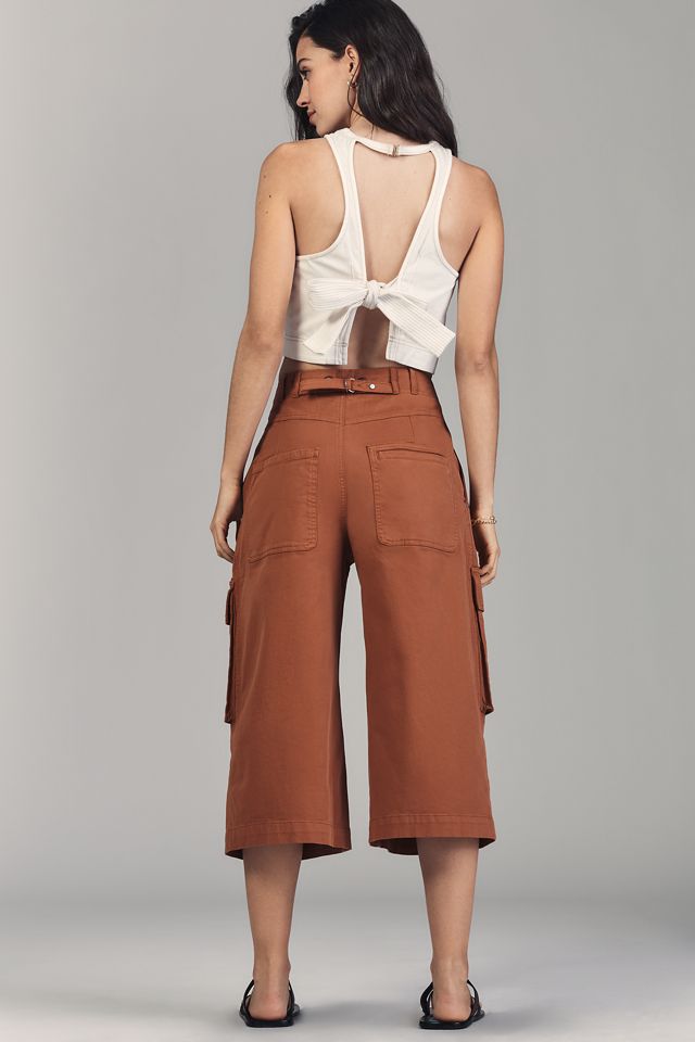 Maeve Cargo Long Bermuda Shorts #2
