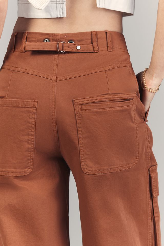 Maeve Cargo Long Bermuda Shorts #4