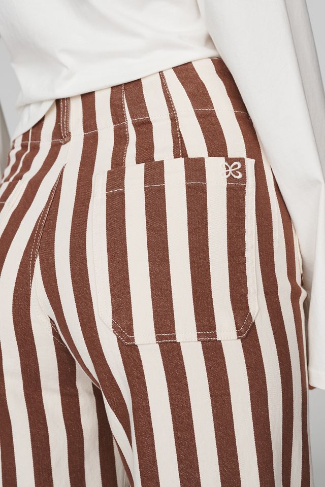 Pantaloni a Gamba Larga Lunghi a Righe Colette di Maeve #4