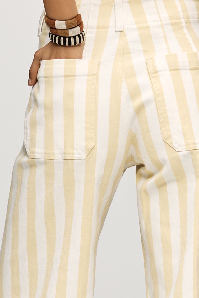 Pantalon Large Pleine Longueur Rayé Colette par Maeve #5