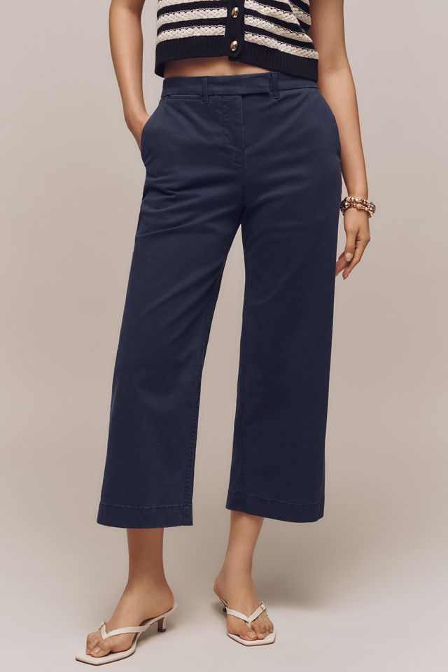 Maeve Chino Crop Trousers #3
