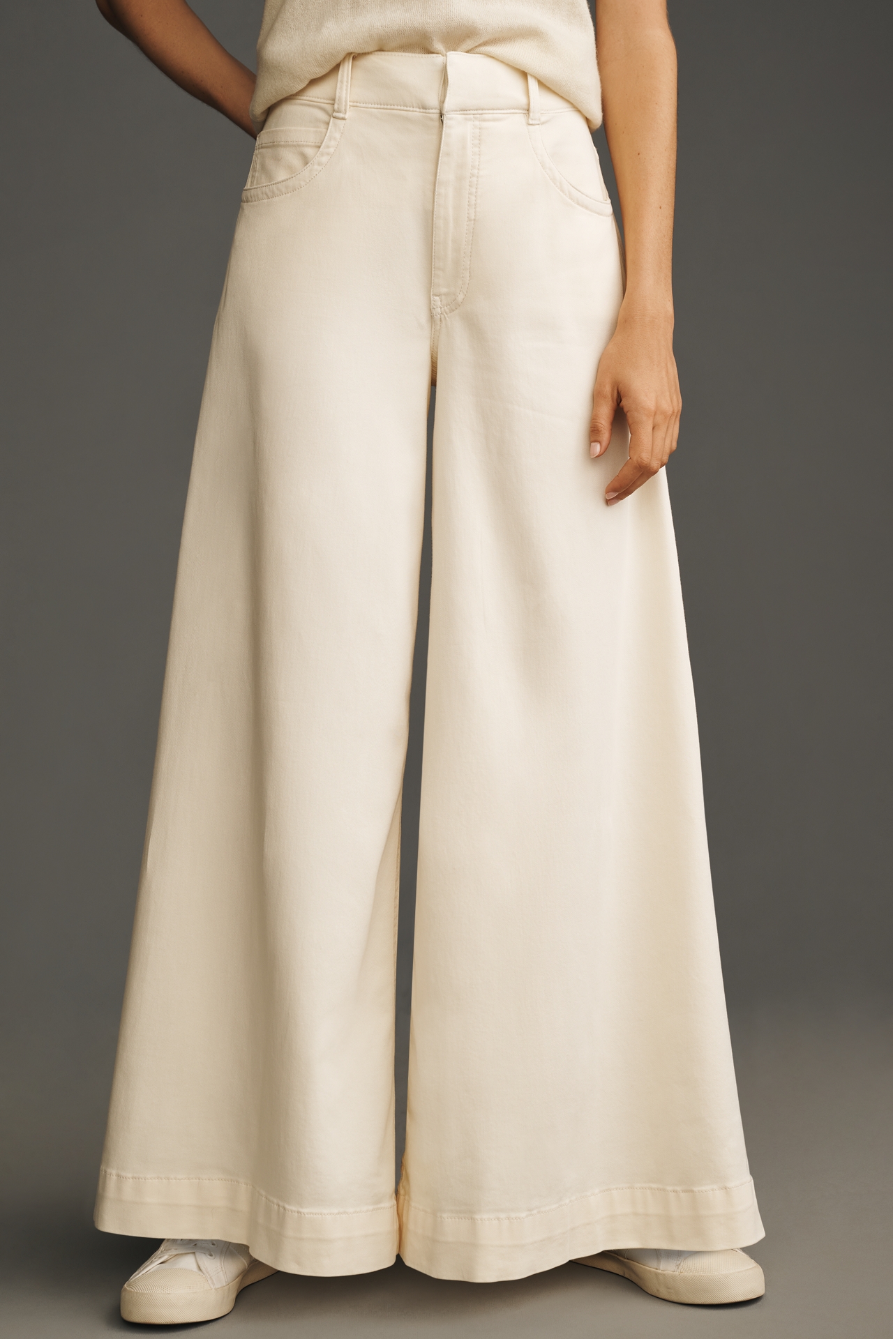 Pilcro High-Rise Wide-Leg Palazzo Pants