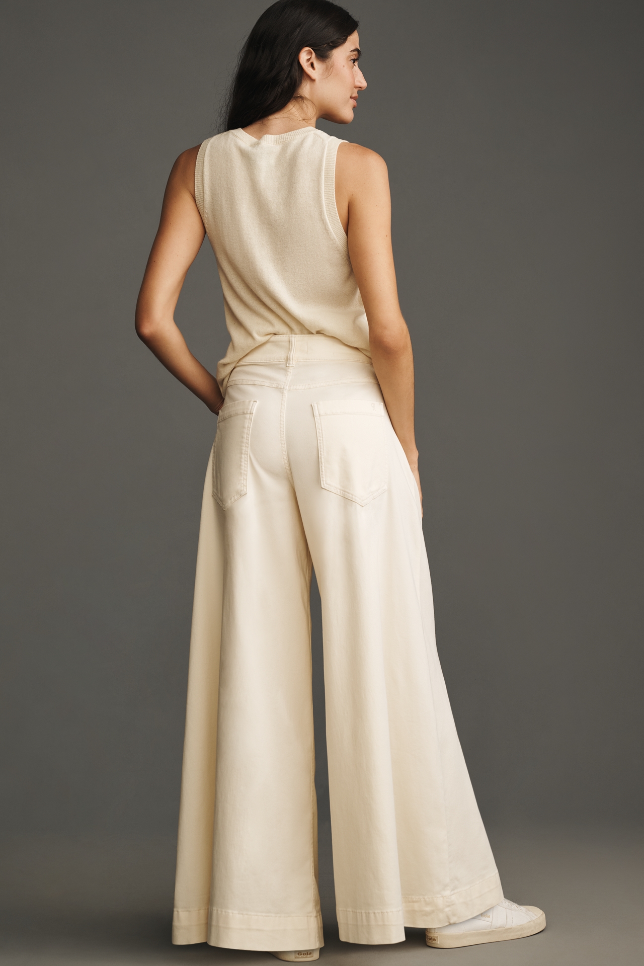 Pilcro High-Rise Wide-Leg Palazzo Pants