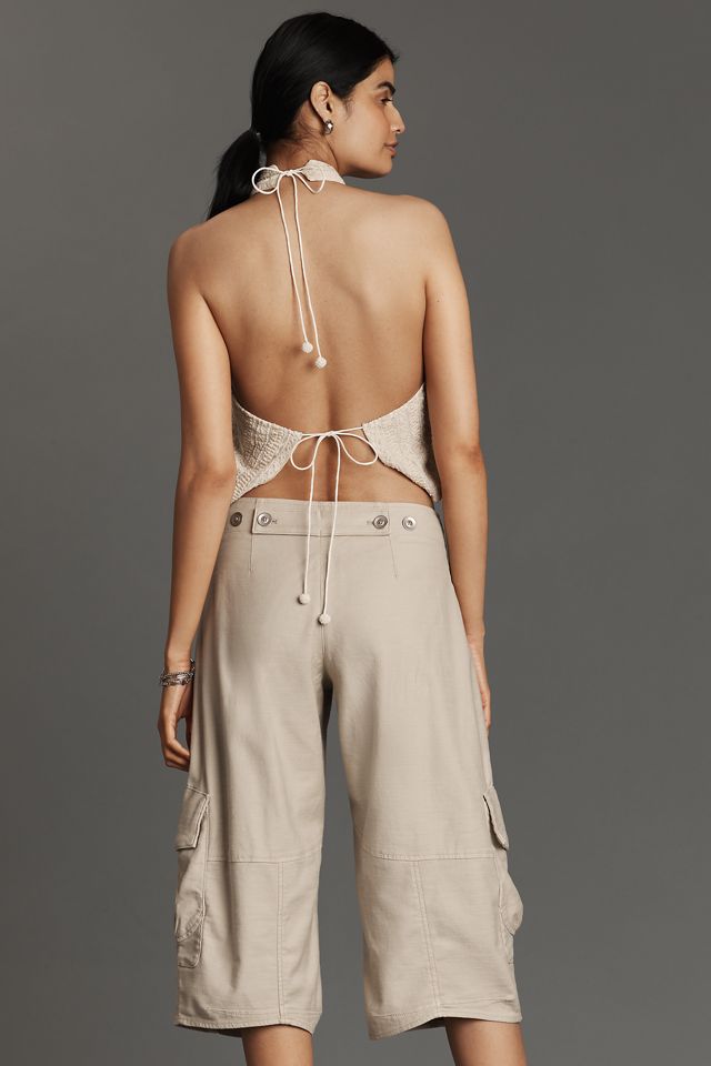 Pilcro Crop Cargo Balloon Pants #2
