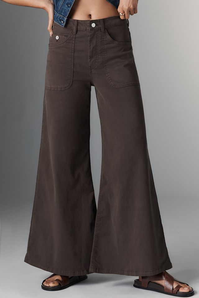 Pilcro High-Rise Wide-Leg Flare Pants #2