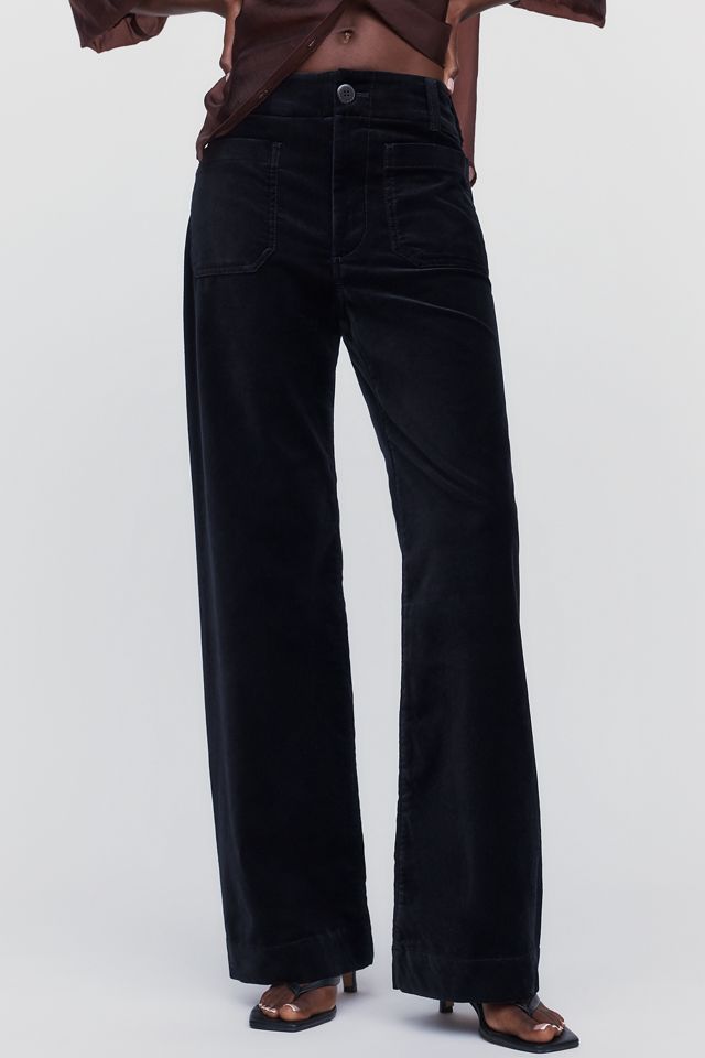 Los Pantalones de Terciopelo Colette de Largo Completo de Maeve #1