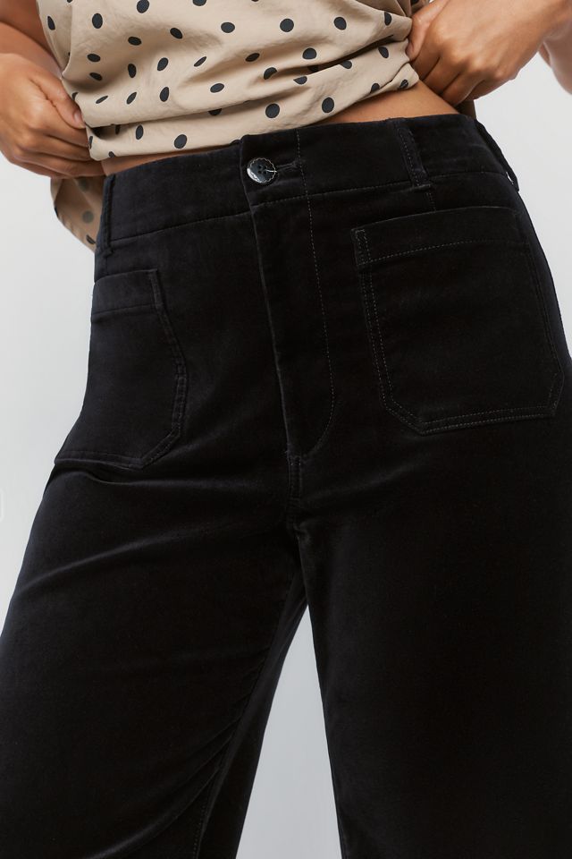 Los Pantalones de Terciopelo Colette de Largo Completo de Maeve #8