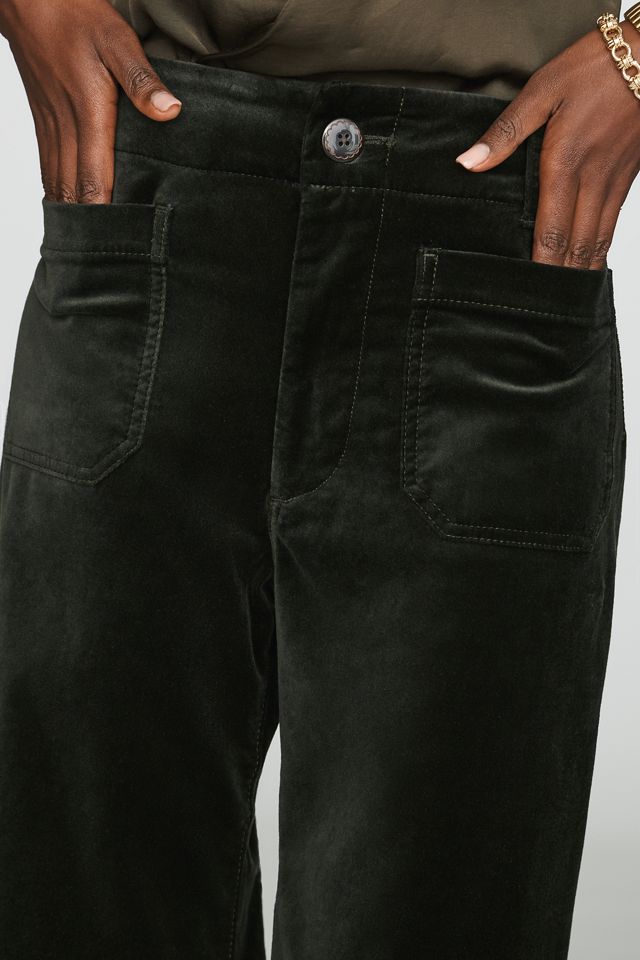I Pantaloni Colette in Velluto a Lunghezza Intera di Maeve #2