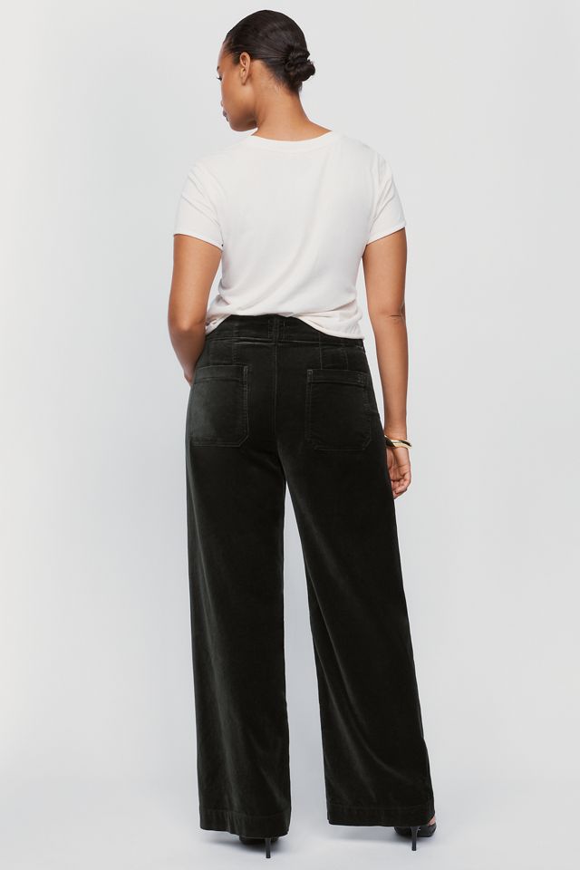 I Pantaloni Colette in Velluto a Lunghezza Intera di Maeve #8