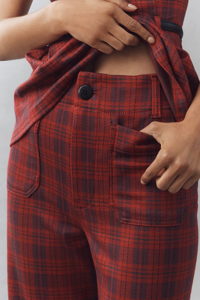 The Colette Full-Length Tartan Plaid Pants by Maeve #5
