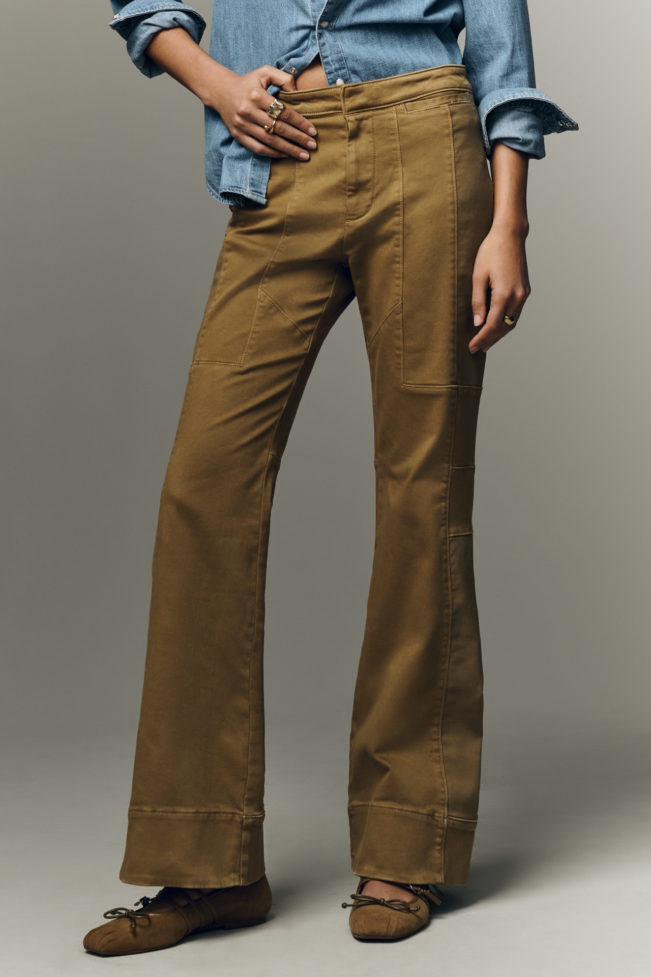 Pilcro Annika Clean Bootcut Pants