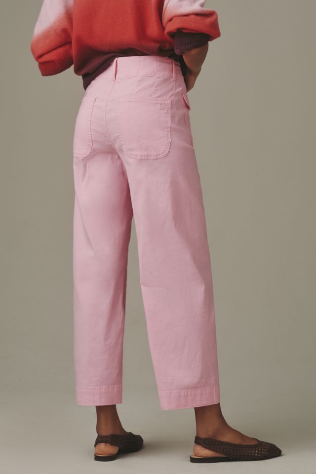 The Colette Flap Pocket Crop Wide-Leg Pants by Maeve #2