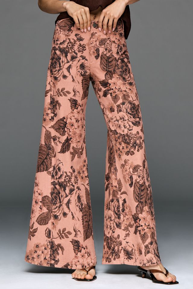 Pilcro Adi Mid-Rise Clean-Hem Flare Pants #1