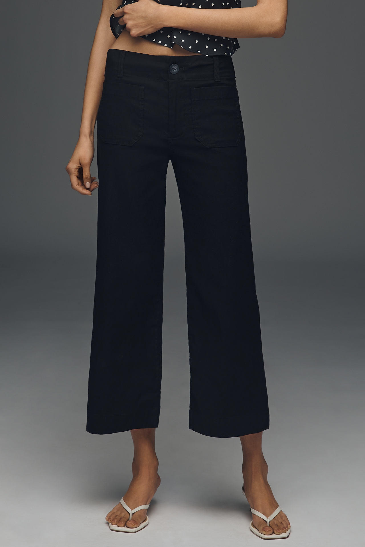 The Colette Magic Fabric Mid-Rise Pants by Maeve