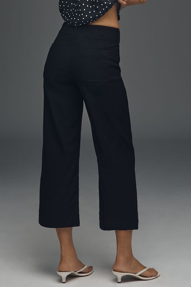 Maeve Colette High-Rise Wide-Leg Pants in Magic Fabric #2