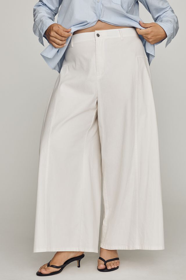 Maeve Wide-Leg Pleated Pants #8