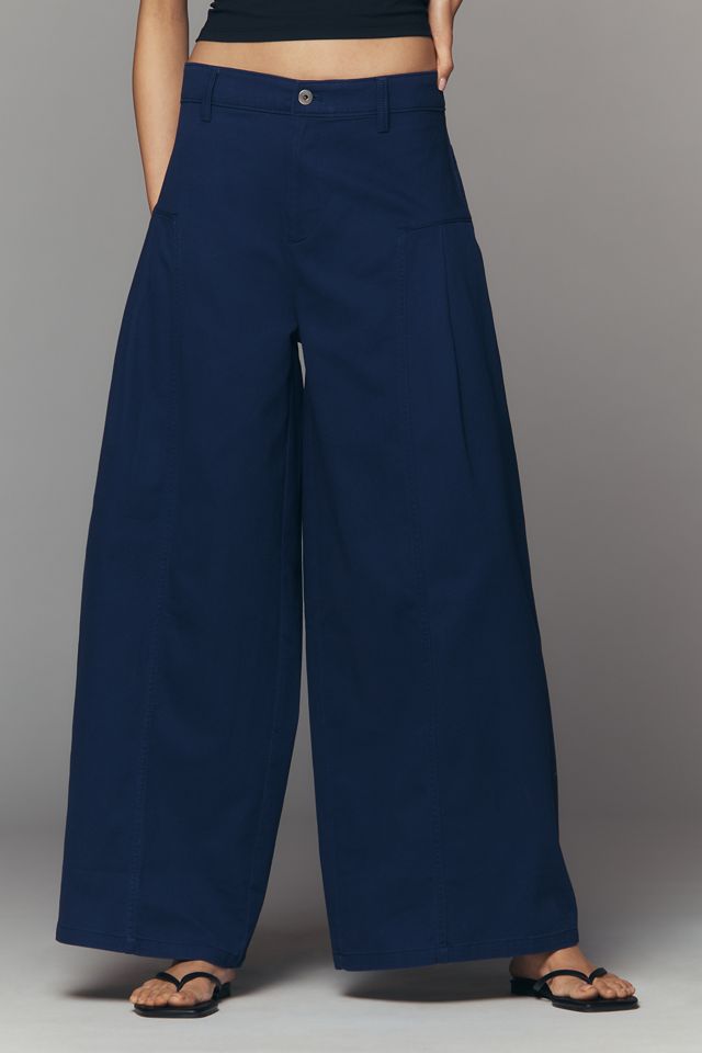 Maeve Wide-Leg Pleated Trousers #2
