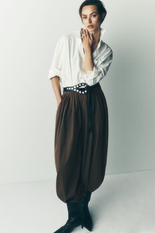 By Anthropologie Barrel Trouser Pants #6