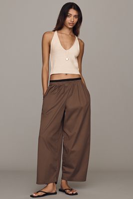 By Anthropologie Barrel Trouser Pants