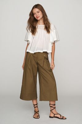 Maeve Reworked Culotte Trousers