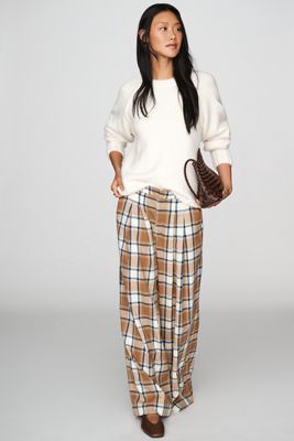 Maeve Avery Wide-Leg Trousers