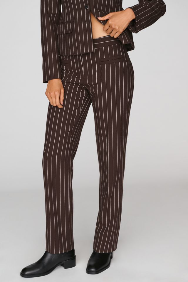 Maeve 90s Slim Suit Trousers #1