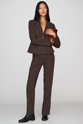 Pantalones de Traje Slim Estilo Años 90 Maeve