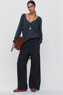 Pilcro Hanna Wide-Leg Pull-On Pants