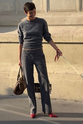 By Anthropologie Low-Rise Slim Trousers