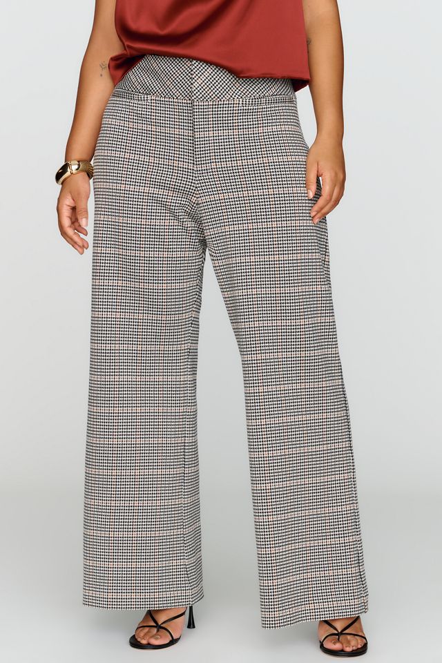 Maeve Jude Knit Plaid Trousers #5