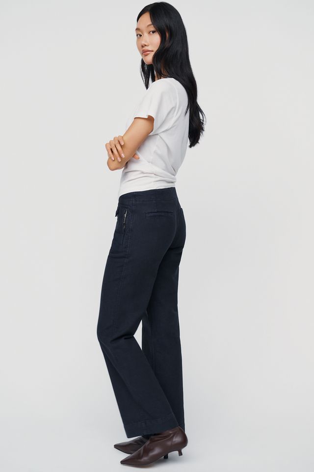 Pantalon utilitaire à jambe droite et taille basse By Anthropologie #2