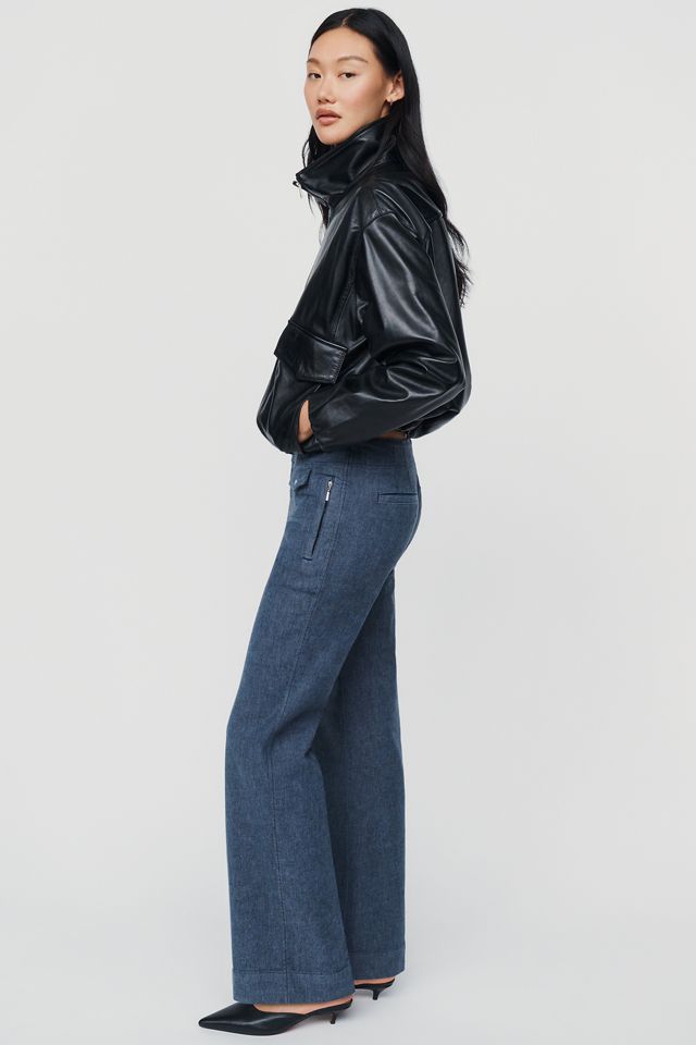 Pantalones Utilitarios de Pierna Recta y Tiro Bajo By Anthropologie #2