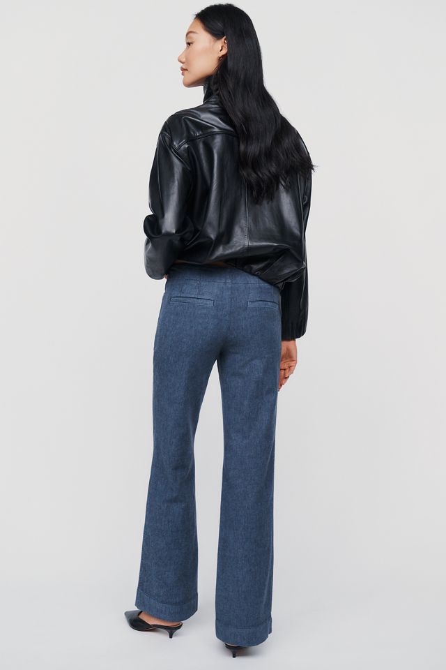 Pantalones Utilitarios de Pierna Recta y Tiro Bajo By Anthropologie #3